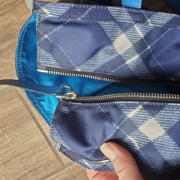 Marc By Marc Jacobs Skipper Blue Multi Nylon Tote Bag. - Picture 6 of 16